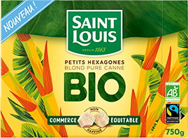 Petits hexagones pure canne bio 750g