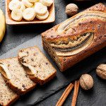 Cake à la banane et aux pépites de chocolat