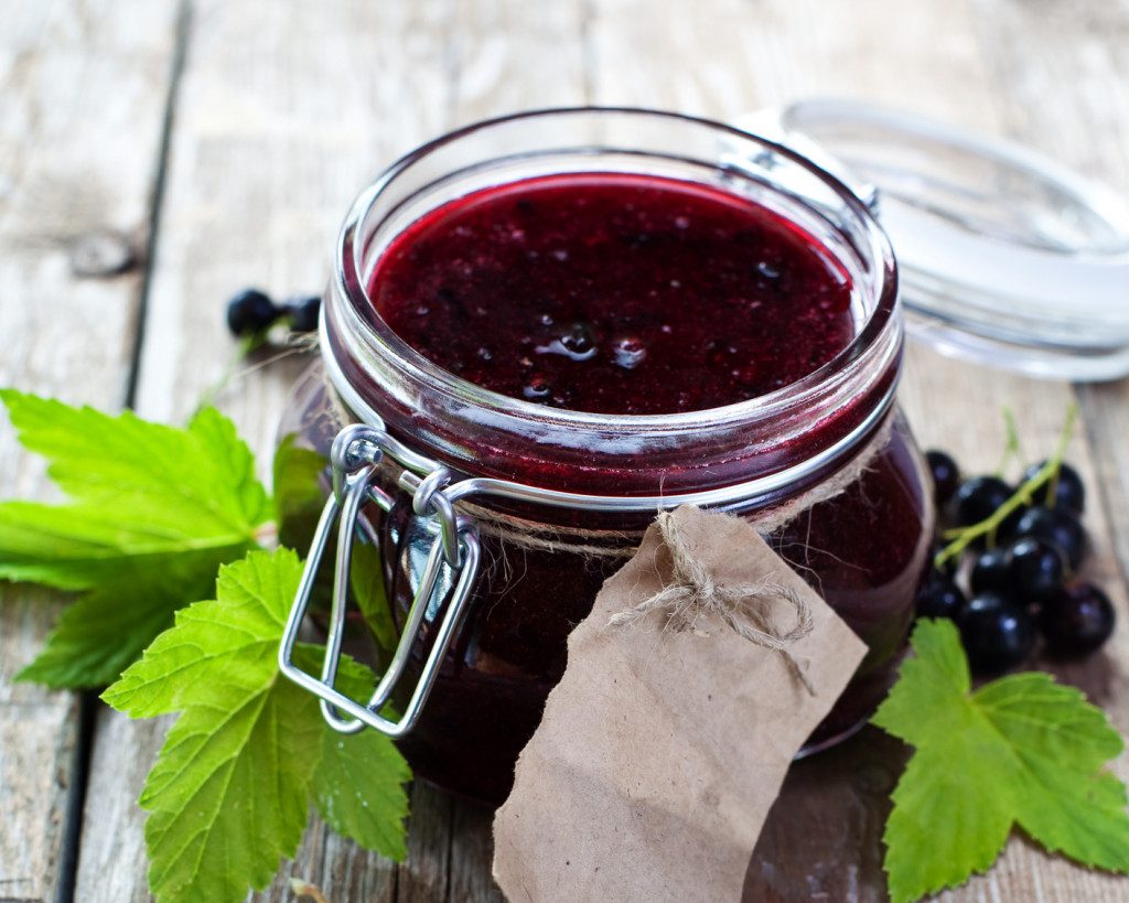 Gele de cassis