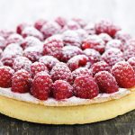 Tarte aux framboises