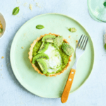 Tartelette kiwi, citron vert et menthe